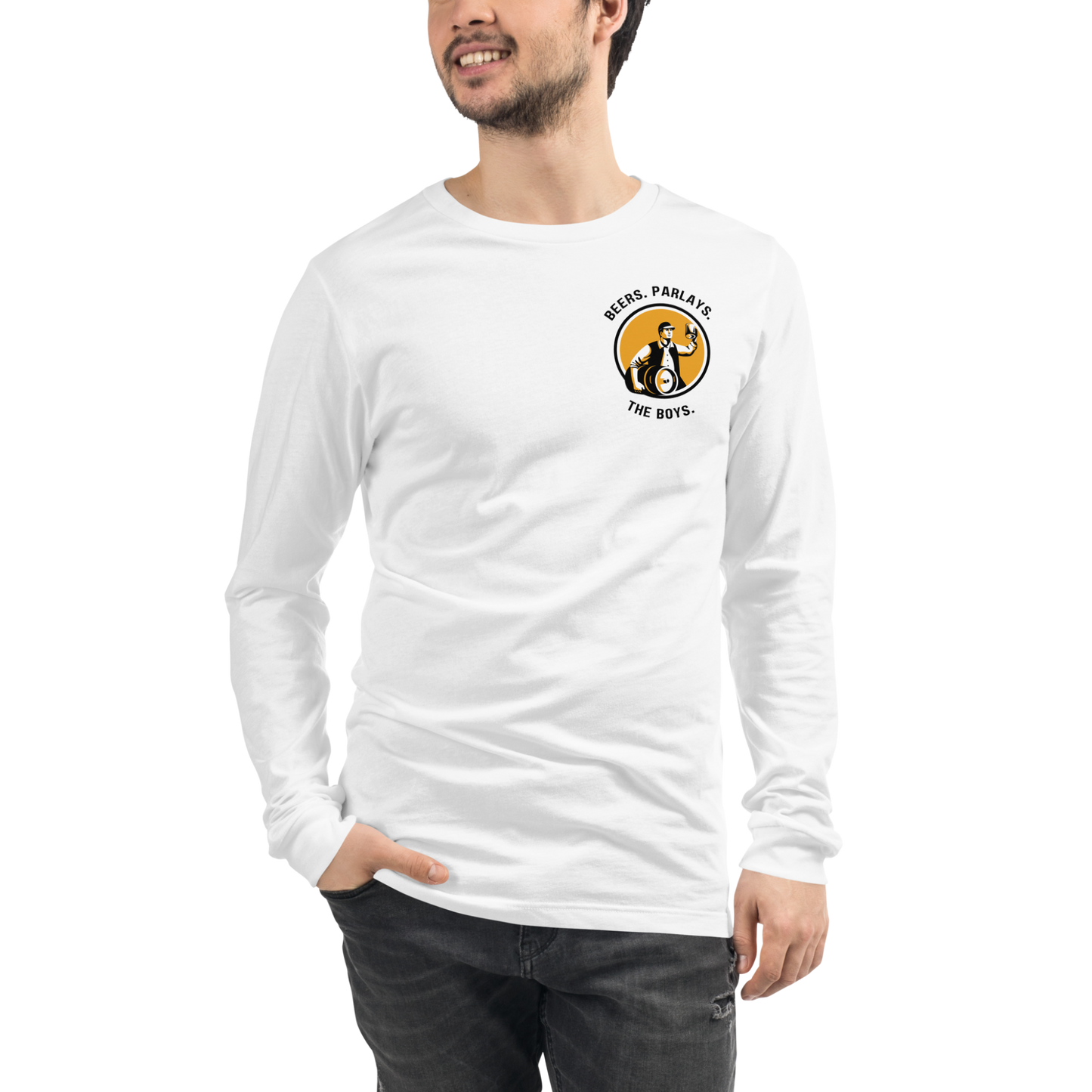 Beers, Parlays, The Boys Long Sleeve T-Shirt
