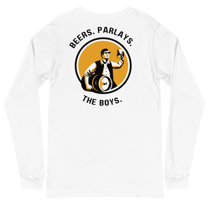 Beers, Parlays, The Boys Long Sleeve T-Shirt
